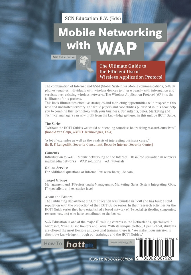 Mobile Networking with WAP