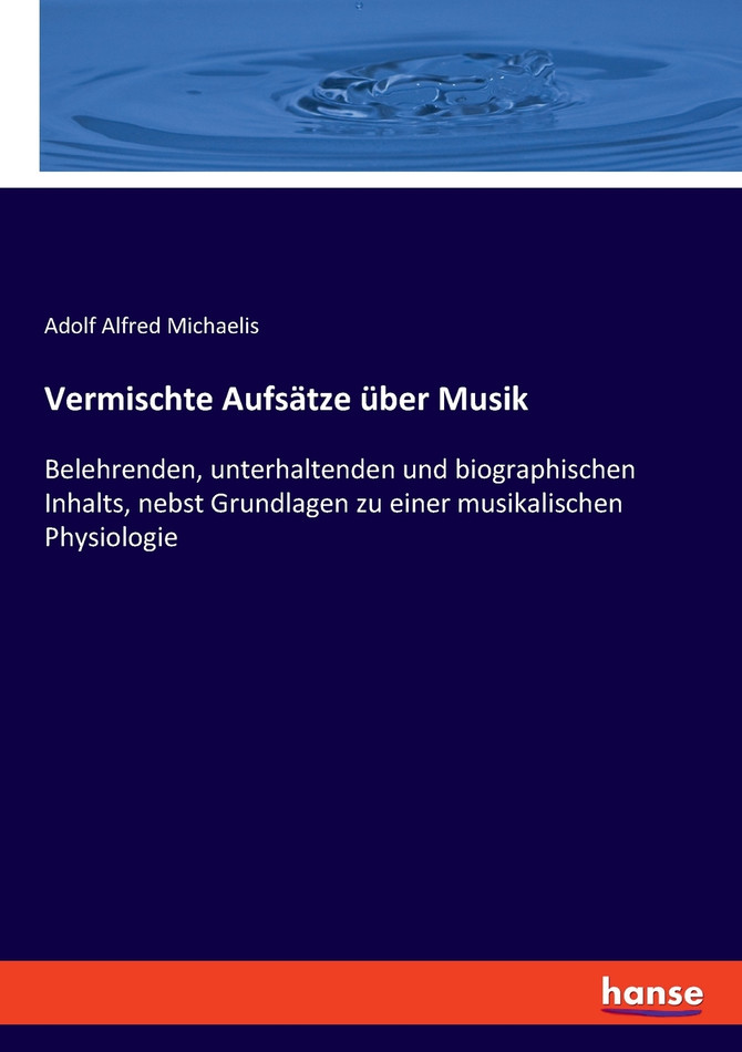 Vermischte Aufsätze über Musik