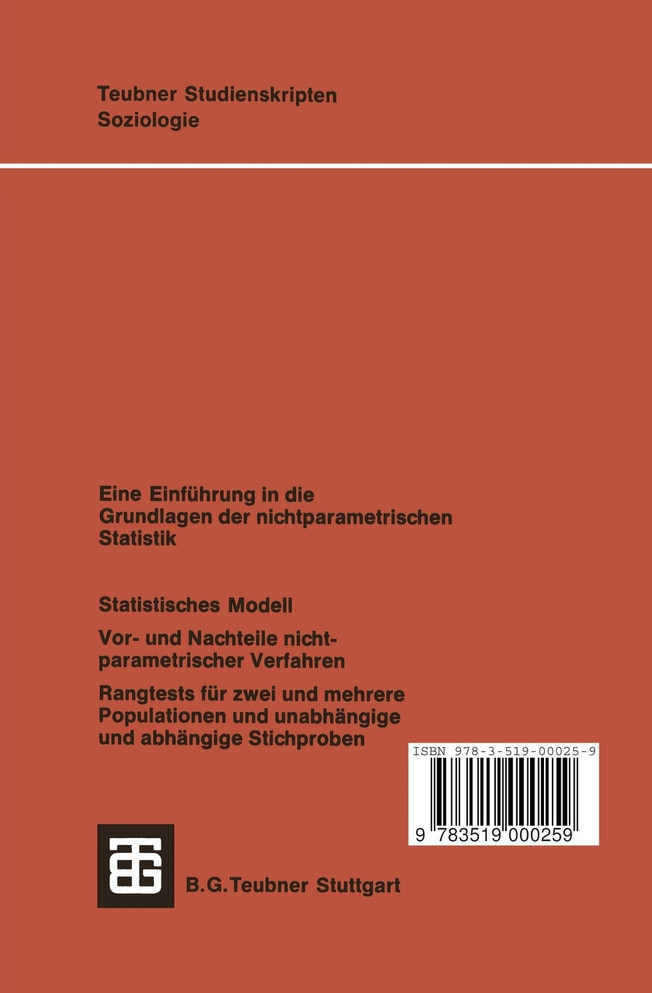 Nichtparametrische Statistik