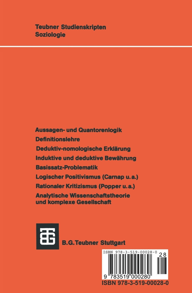 Wissenschaftstheorie
