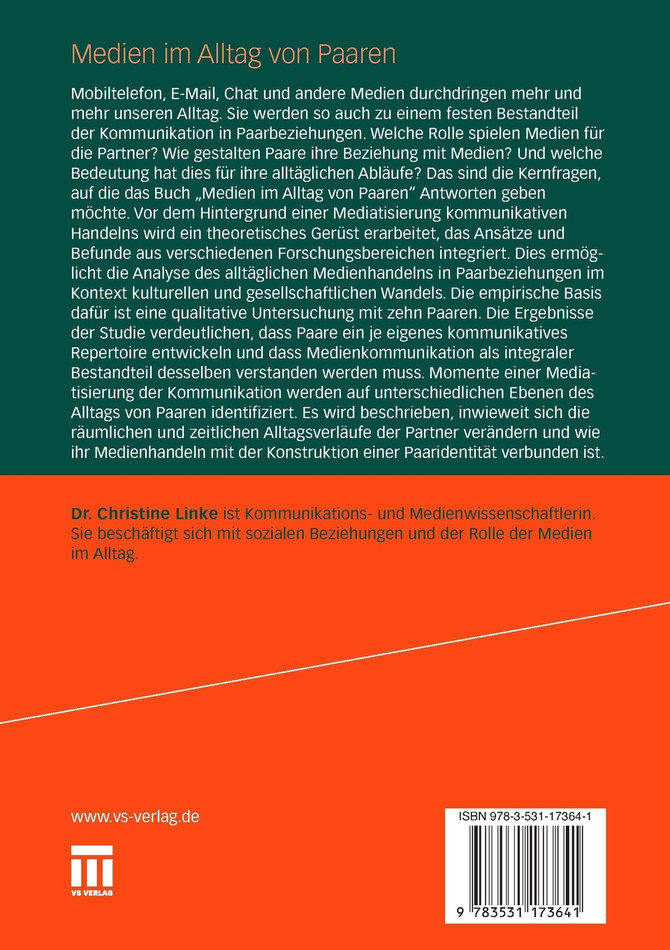 Medien im Alltag von Paaren