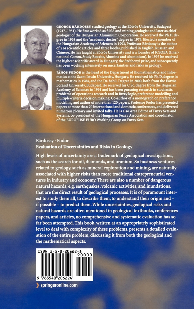 Evaluation of Uncertainties and Risks in Geology