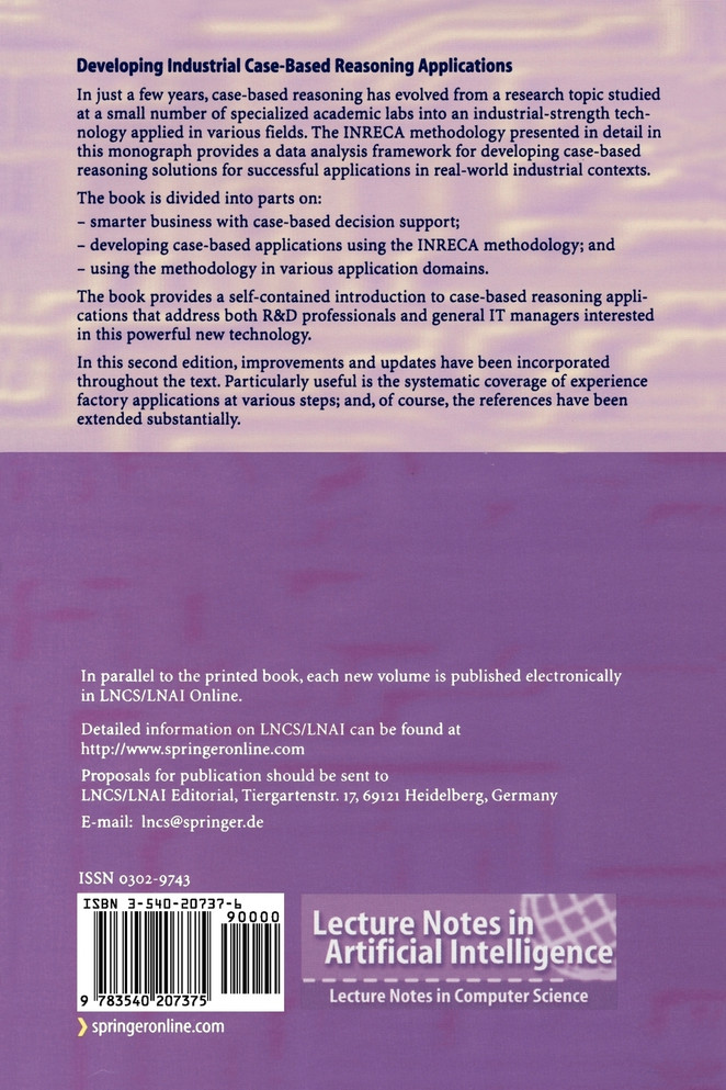 Developing Industrial Case-Based Reasoning Applications