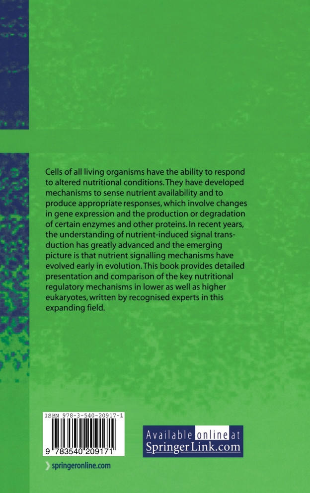 Nutrient-Induced Responses in Eukaryotic Cells