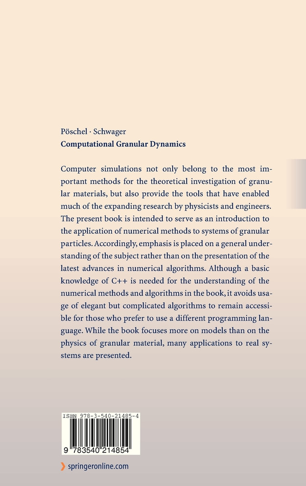Computational Granular Dynamics