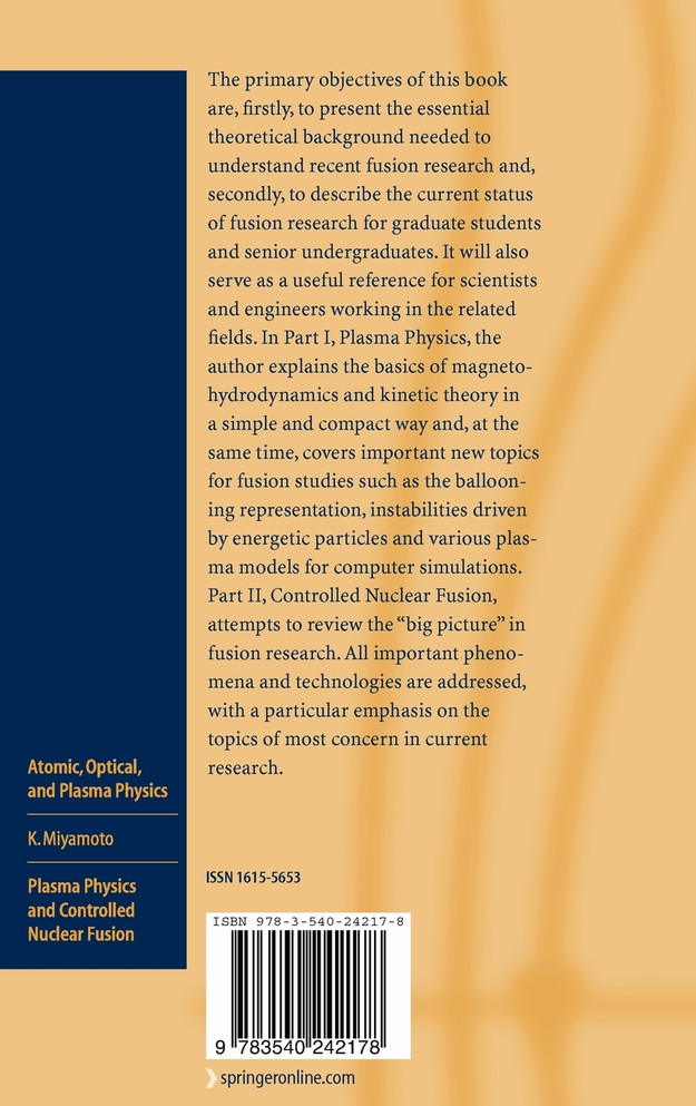 Plasma Physics and Controlled Nuclear Fusion