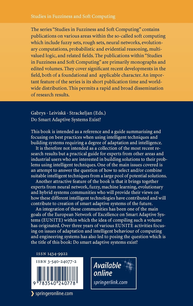 Do Smart Adaptive Systems Exist?