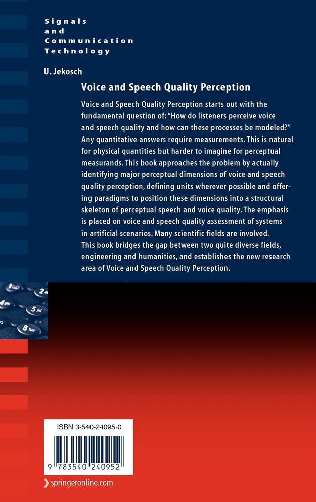 Voice and Speech Quality Perception