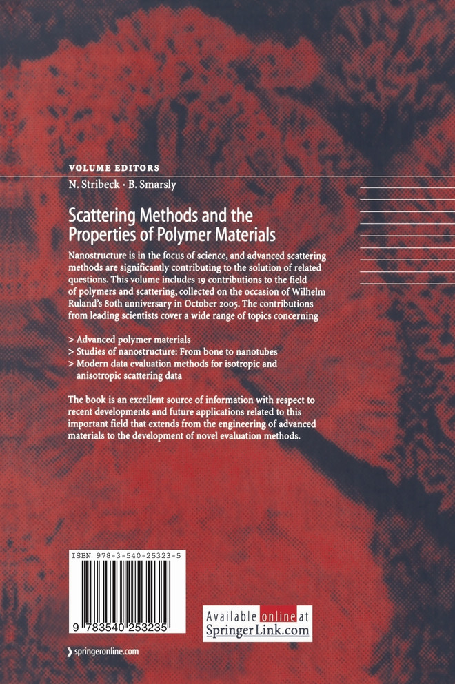 Scattering Methods and the Properties of Polymer Materials