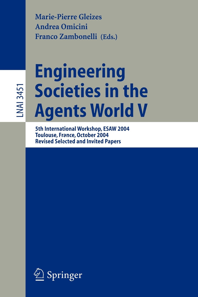 Engineering Societies in the Agents World V