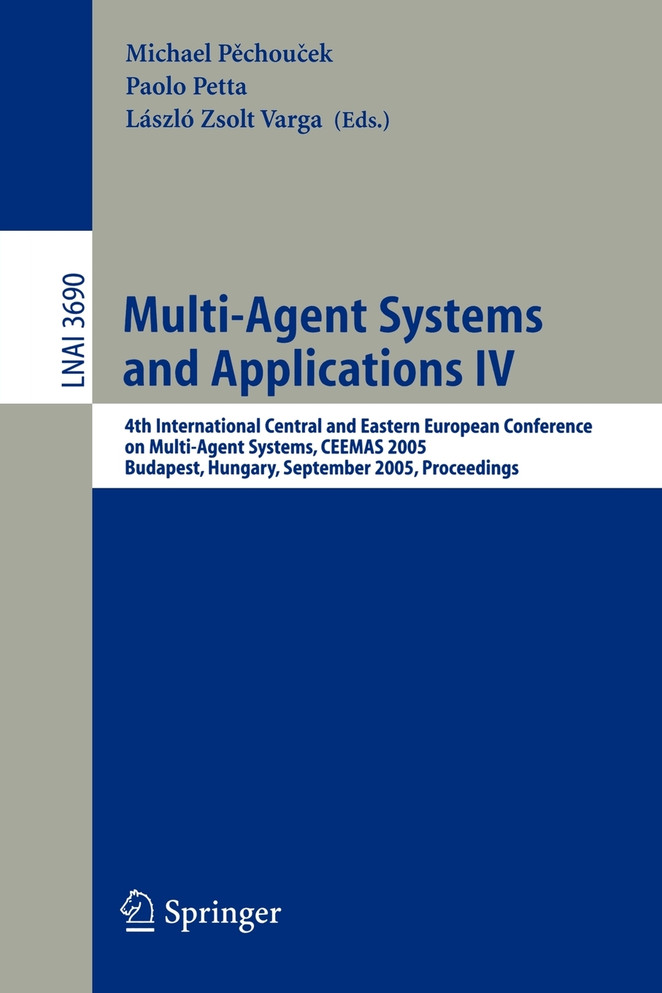 Multi-Agent Systems and Applications IV