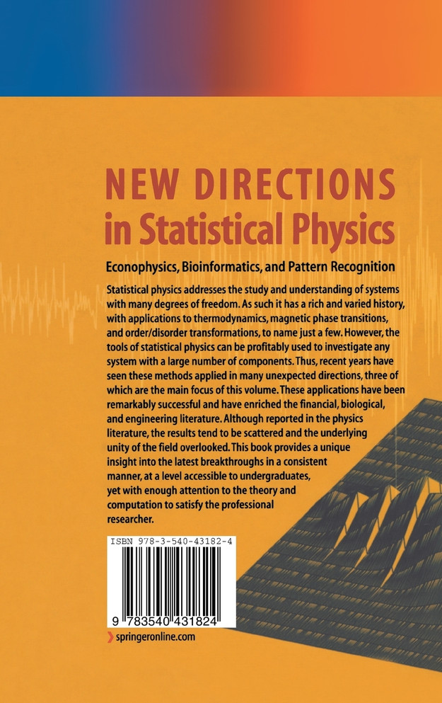 New Directions in Statistical Physics