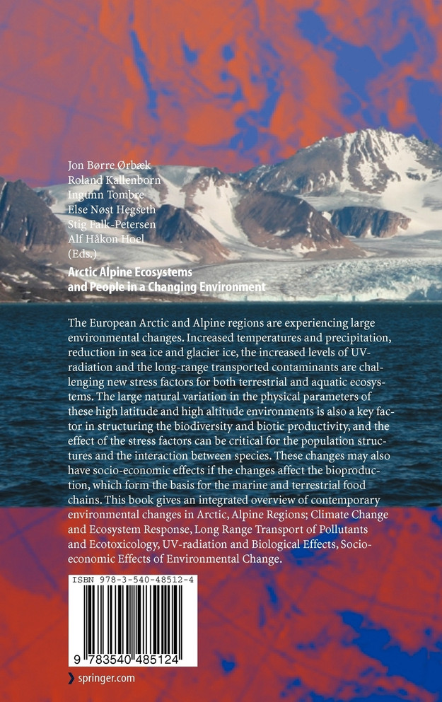 Arctic Alpine Ecosystems and People in a Changing Environment