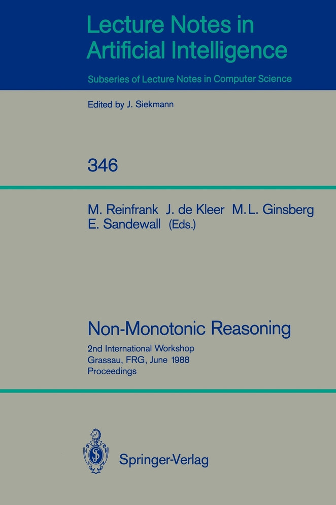 Non-Monotonic Reasoning