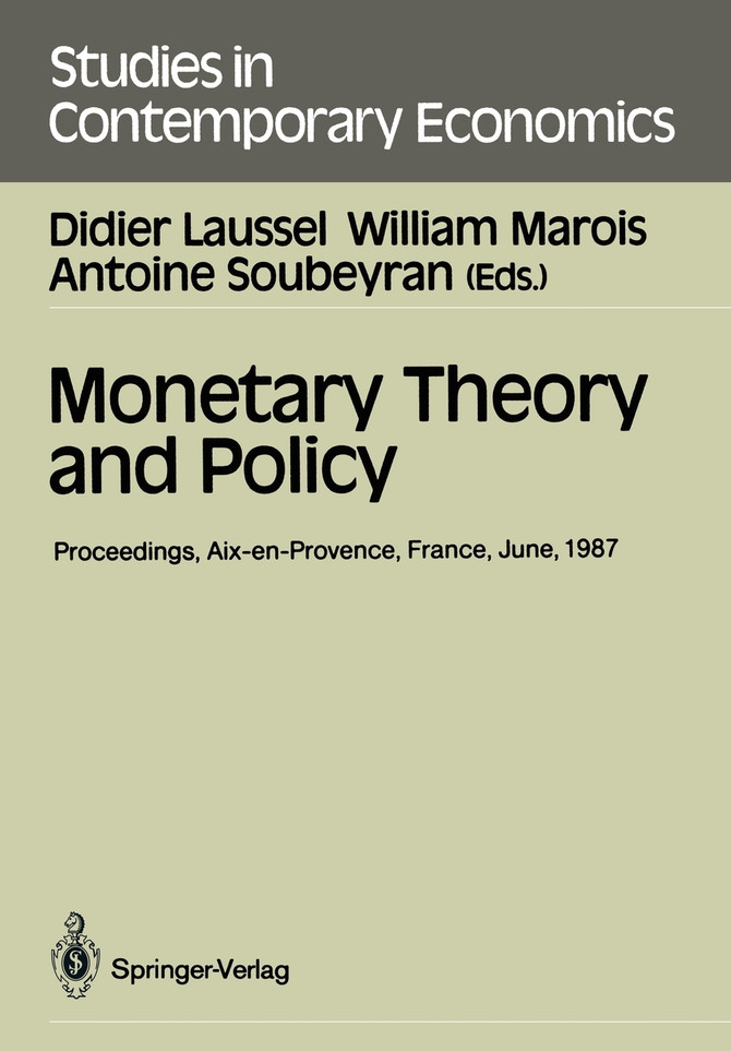Monetary Theory and Policy