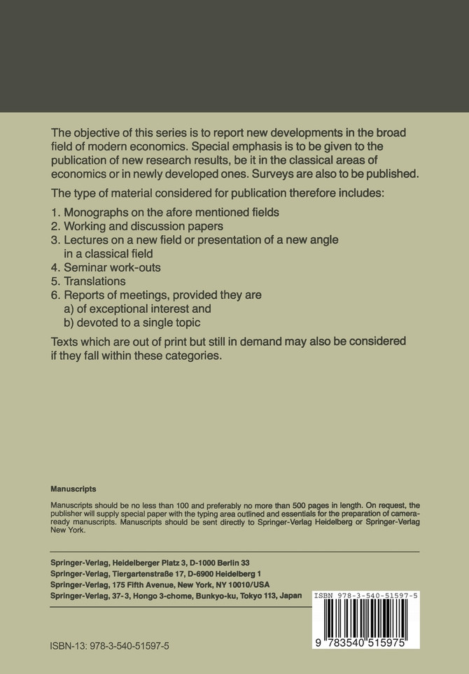 Applied Political Economic Modelling