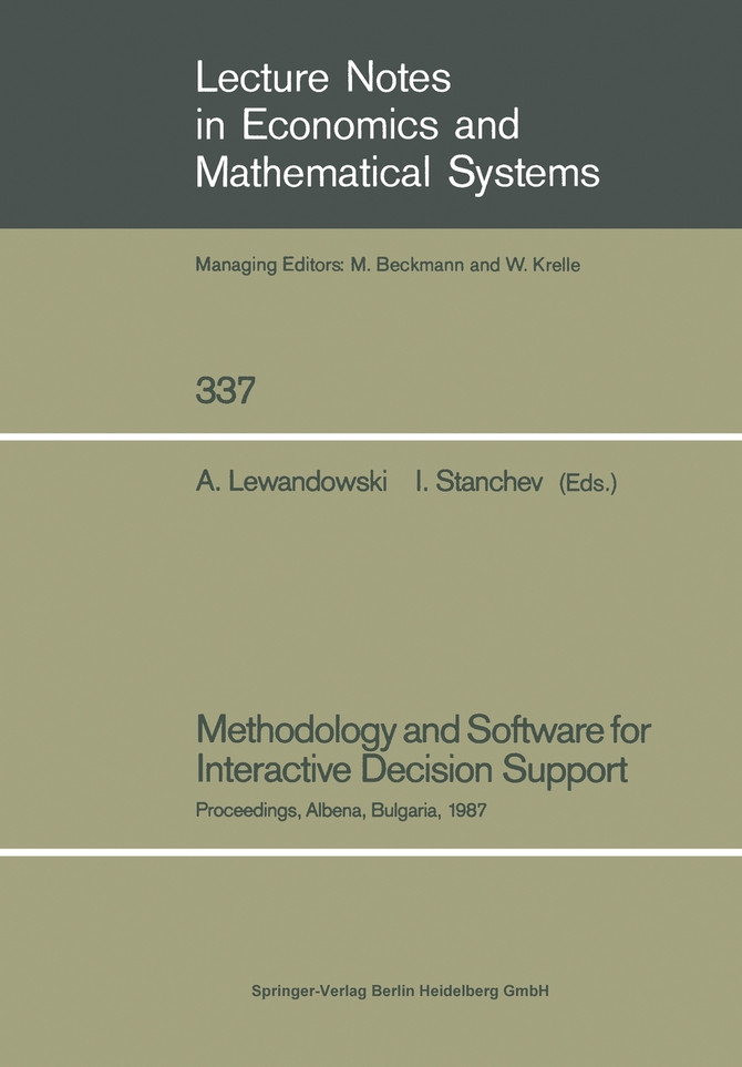 Methodology and Software for Interactive Decision Support