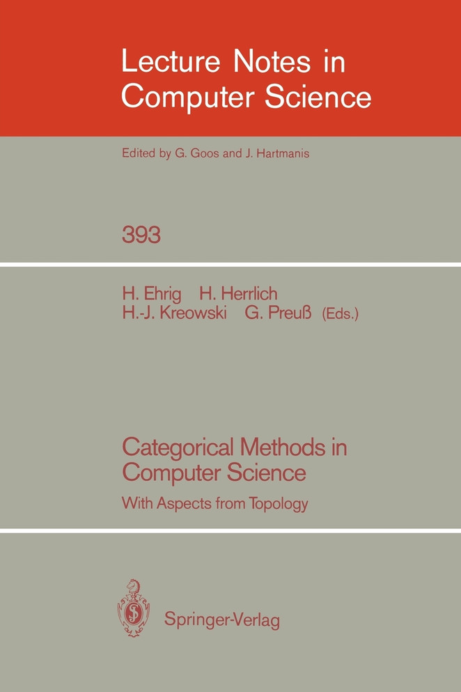 Categorical Methods in Computer Science