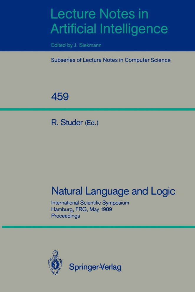 Natural Language and Logic
