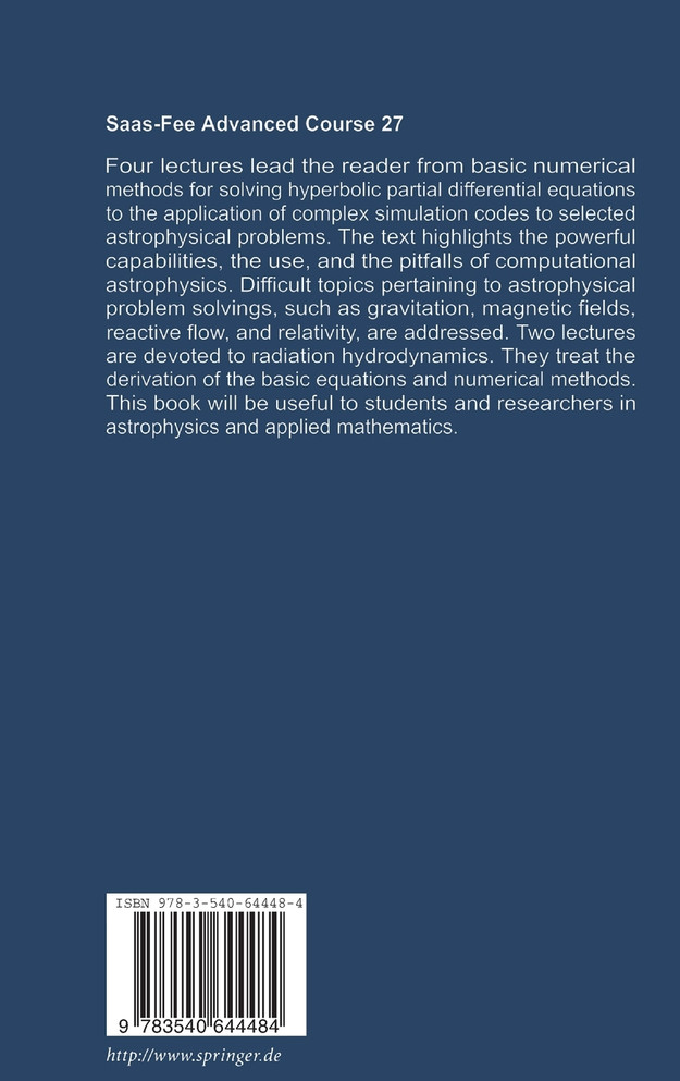 Computational Methods for Astrophysical Fluid Flow