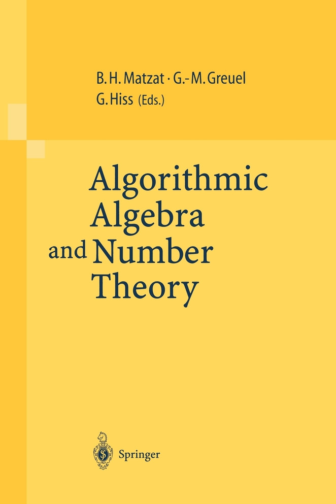 Algorithmic Algebra and Number Theory
