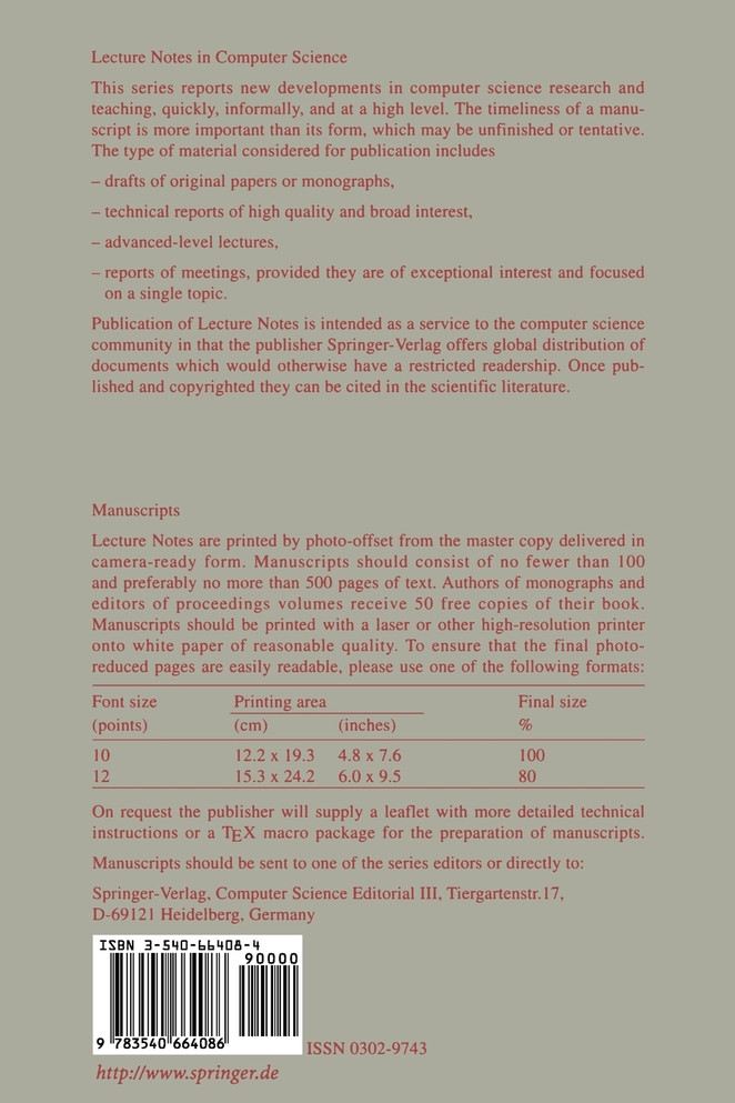 Mathematical Foundations of Computer Science 1999