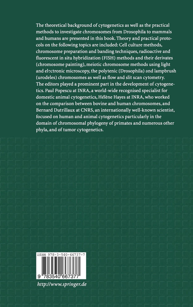 Techniques in Animal Cytogenetics