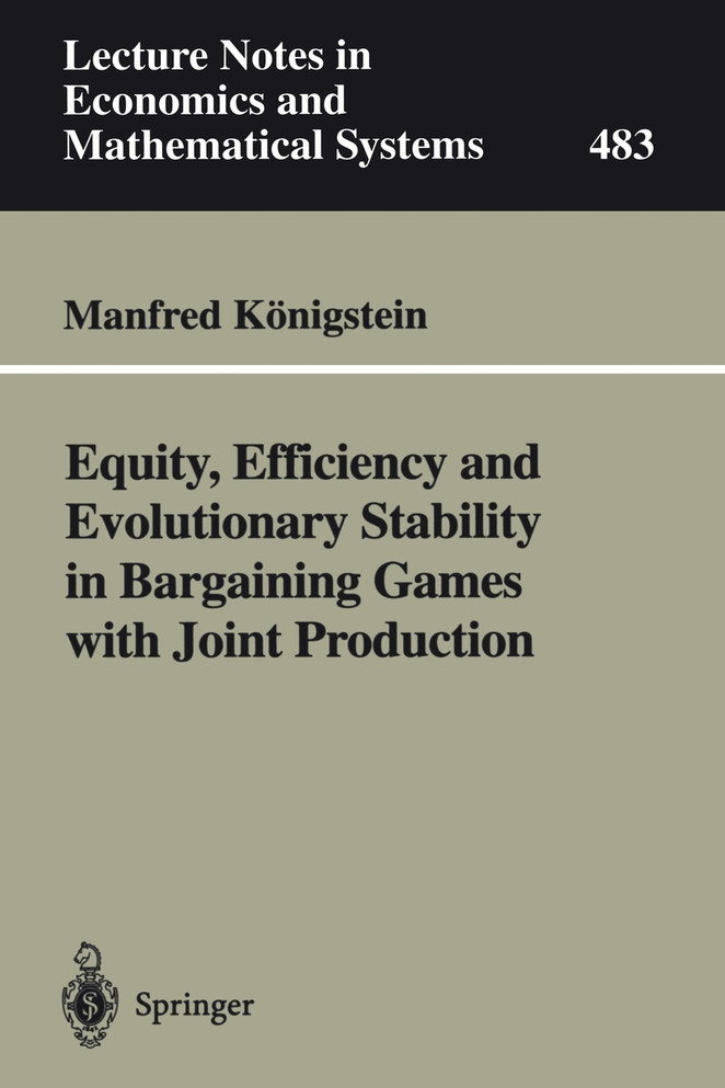 Equity, Efficiency and Evolutionary Stability in Bargaining Games with Joint Production