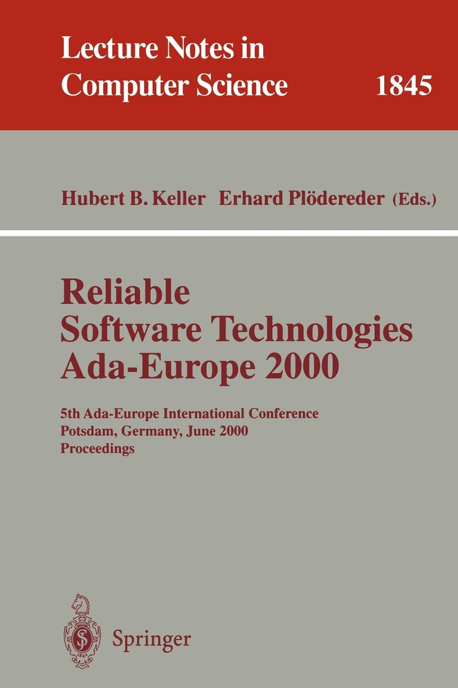 Reliable Software Technologies Ada-Europe 2000