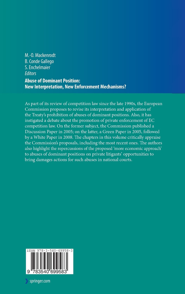 Abuse of Dominant Position