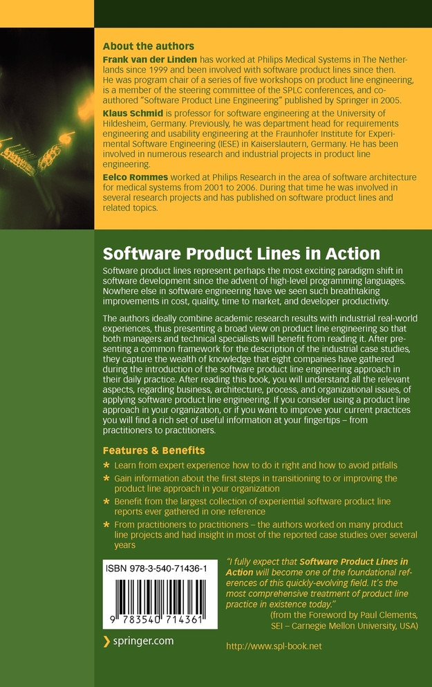 Software Product Lines in Action