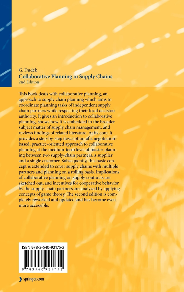 Collaborative Planning in Supply Chains