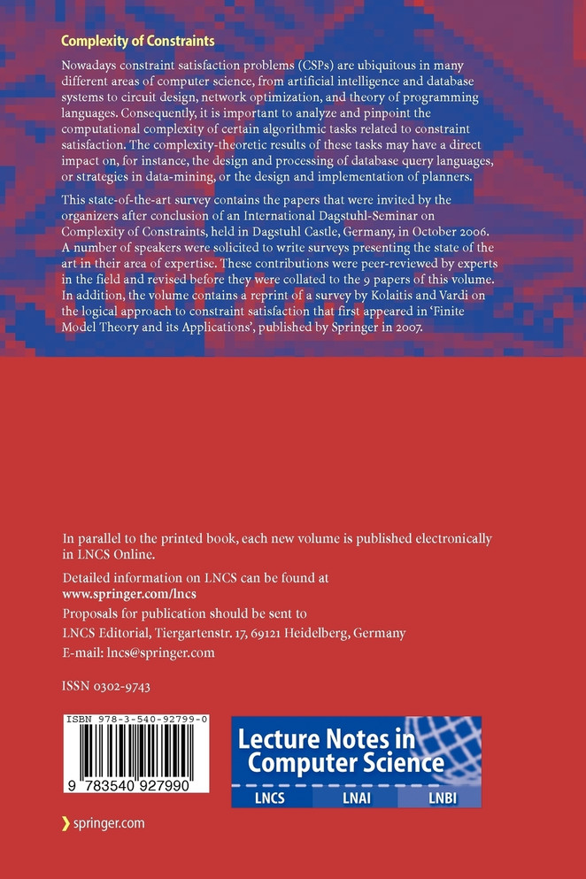 Complexity of Constraints