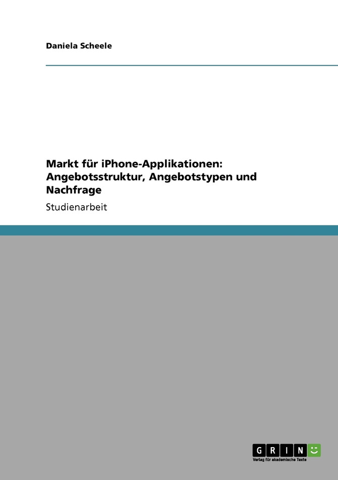 Markt für iPhone-Applikationen
