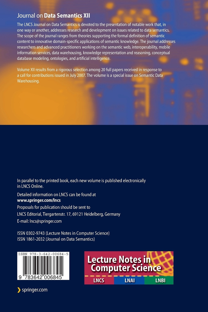 Journal on Data Semantics XII