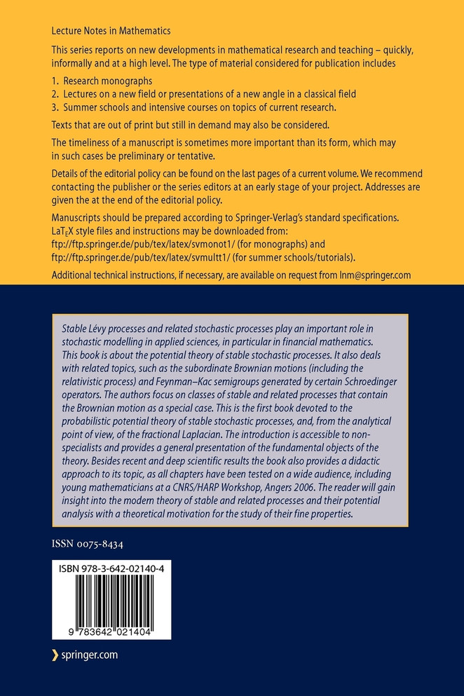 Potential Analysis of Stable Processes and its Extensions