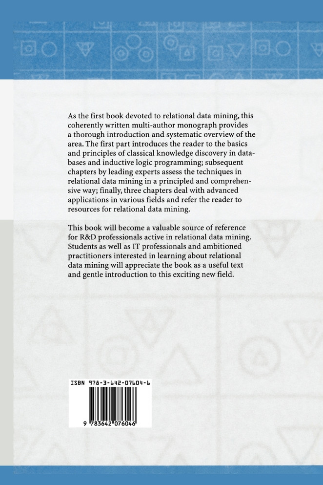 Relational Data Mining
