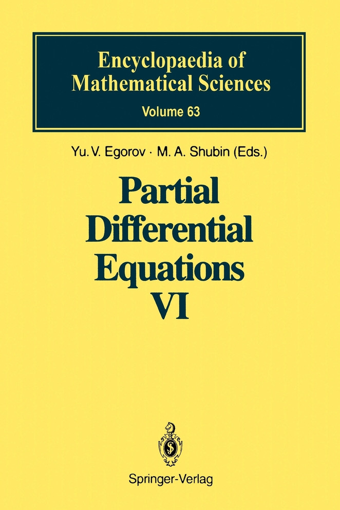 Partial Differential Equations VI