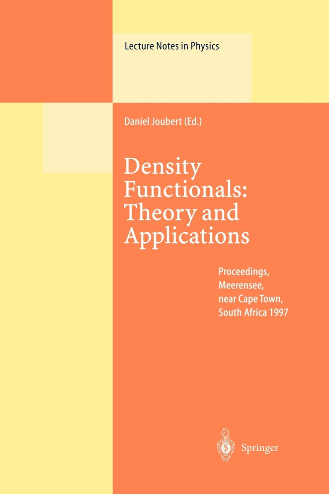 Density Functionals