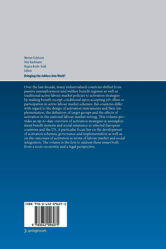 Bringing the Jobless into Work?