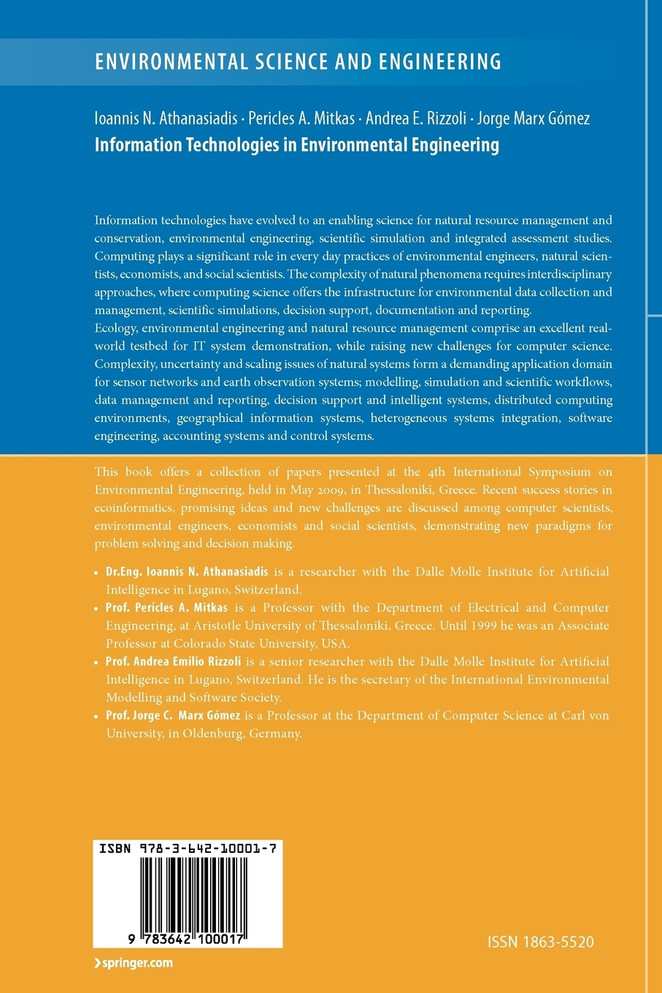 Information Technologies in Environmental Engineering