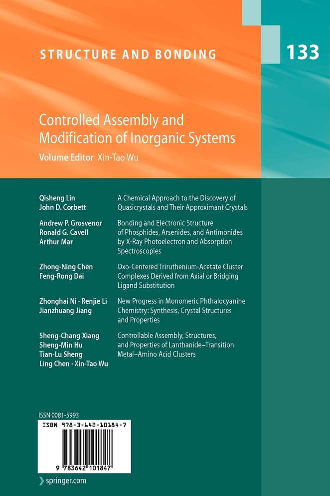Controlled Assembly and Modification of Inorganic Systems