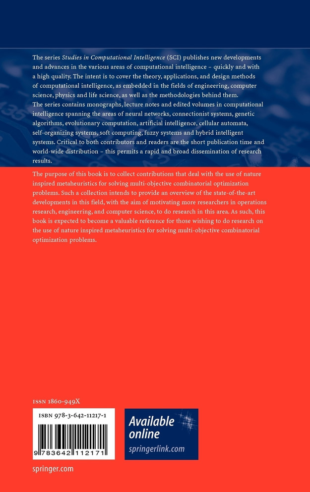 Advances in Multi-Objective Nature Inspired Computing