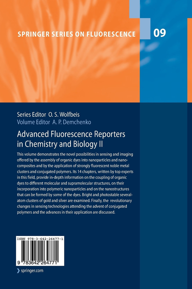 Advanced Fluorescence Reporters in Chemistry and Biology II