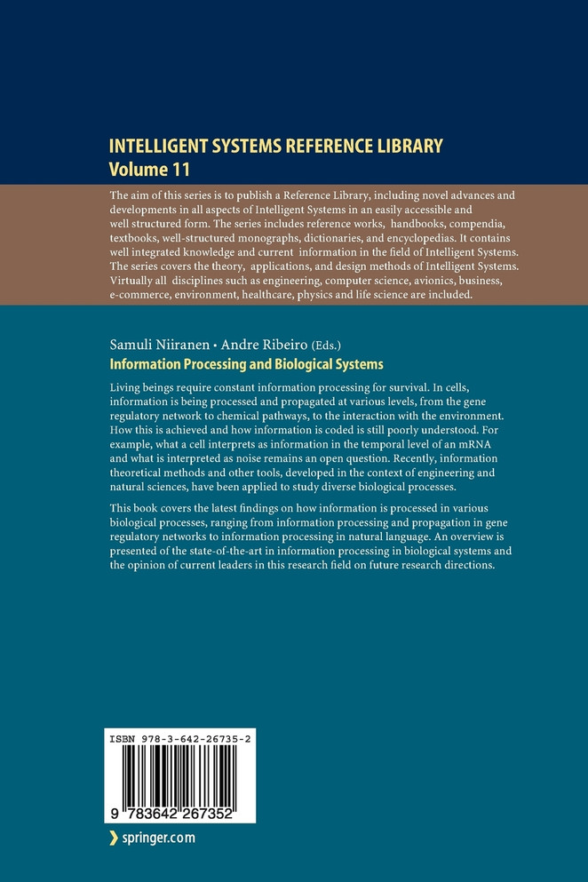 Information Processing and Biological Systems