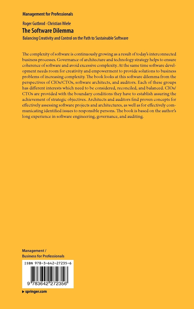 The Software Dilemma