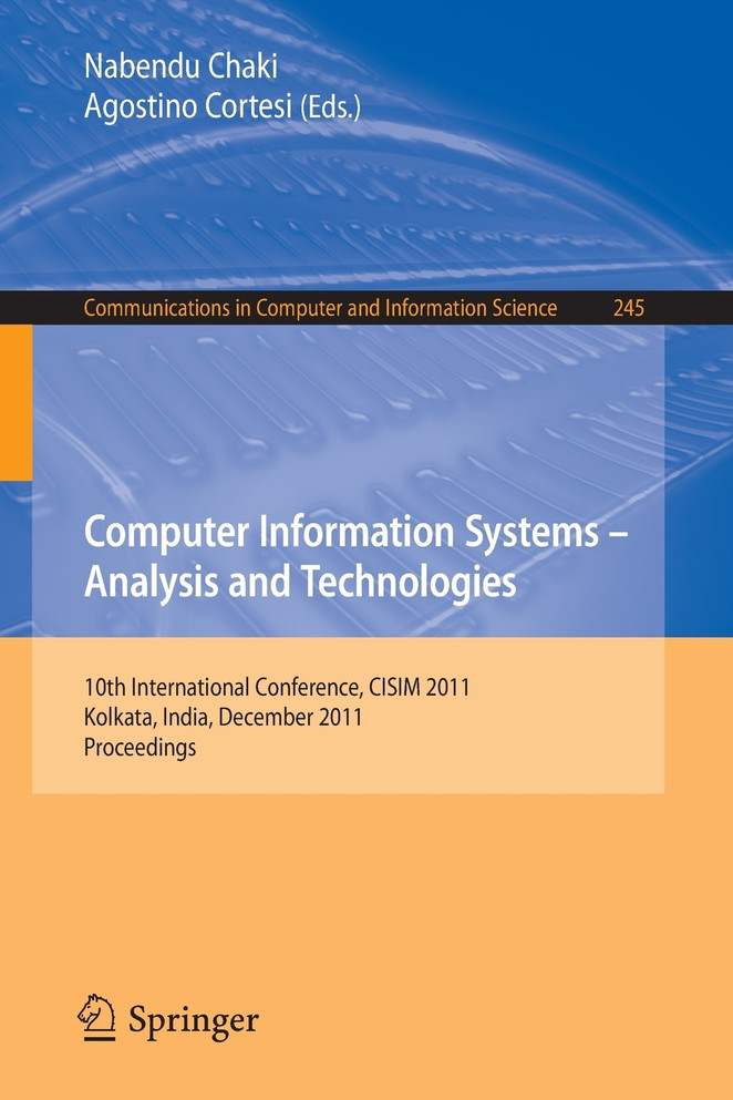 Computer Information Systems - Analysis and Technologies
