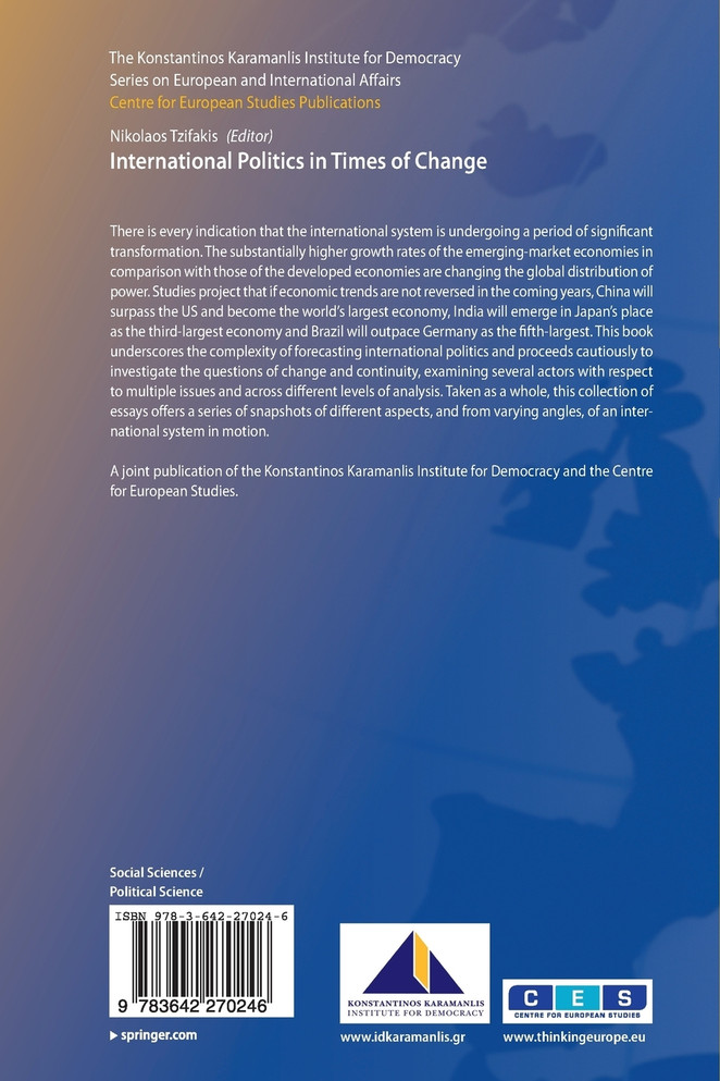 International Politics in Times of Change