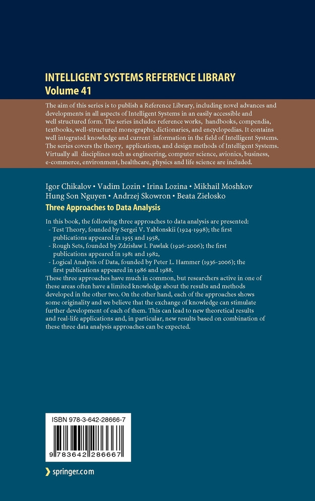 Three Approaches to Data Analysis