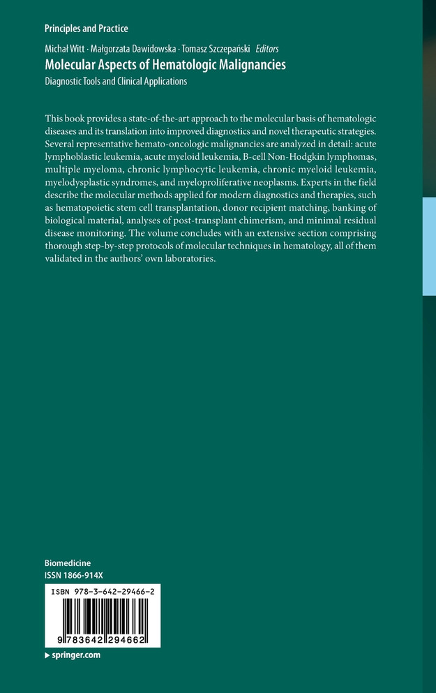 Molecular Aspects of Hematologic Malignancies